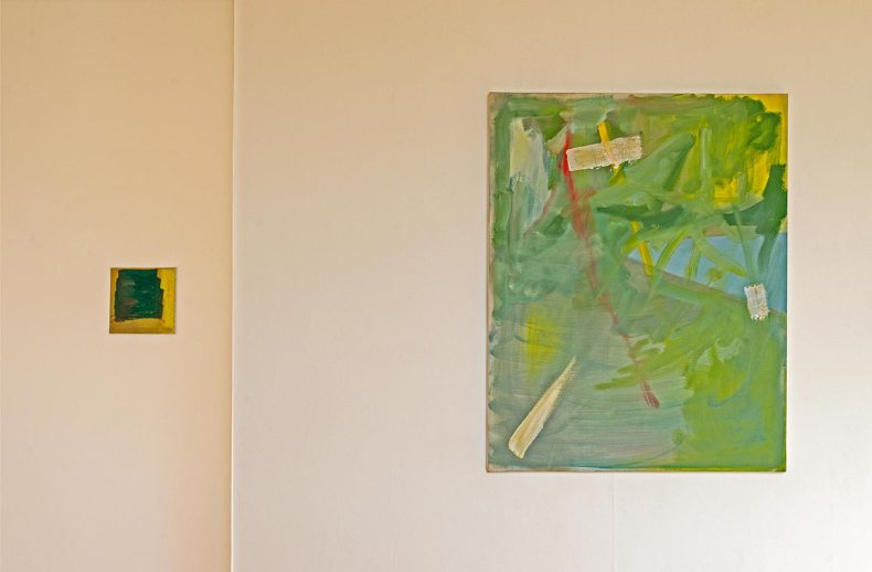 Exhibition View, 'Raoul De Keyser: Paintings 1967 to 2012', at Inverleith House, Royal Botanic Garden Edinburgh.