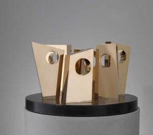 'Six Forms on a Circle' (1967), Barbara Hepworth. Courtesy Osborne Samuel