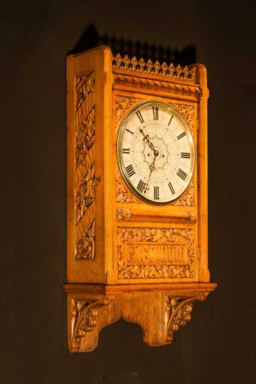Clock (c. 1855) designed by A.W.N. Pugin.