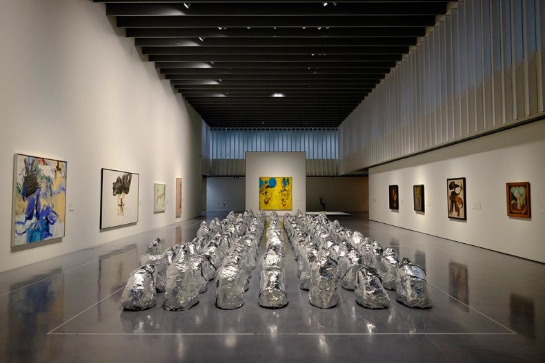 Installation view of 'The Collection', Centre Pompidou Málaga, March 2015.