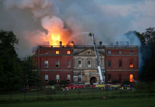 The National Trust is launching an international design competition to restore Clandon Park, the 18th century Palladian house that was gutted by fire in 2015