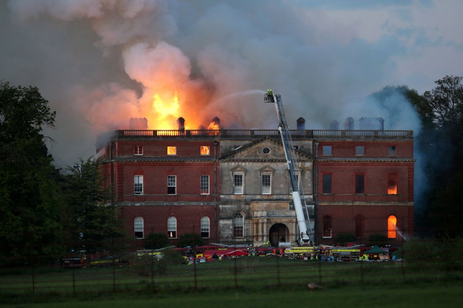 The National Trust is launching an international design competition to restore Clandon Park, the 18th century Palladian house that was gutted by fire in 2015