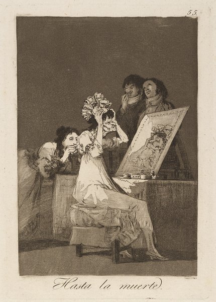 (1796–97), from 'Los Caprichos (1799), Francisco de Goya.