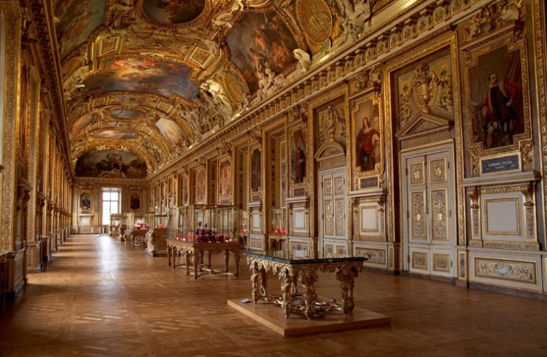 The Apollo Gallery at the Louvre