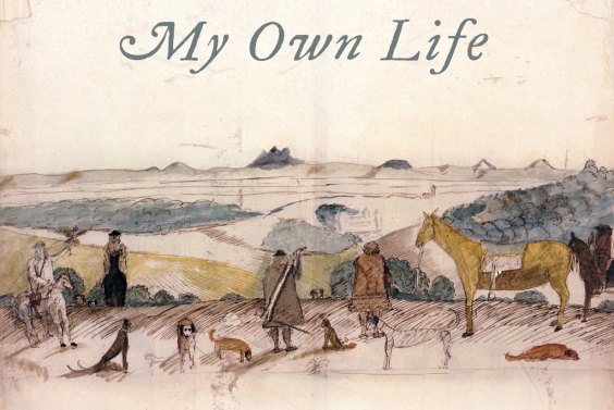 Cover jacket (detail), 'John Aubrey: My Own Life' by Ruth Scurr