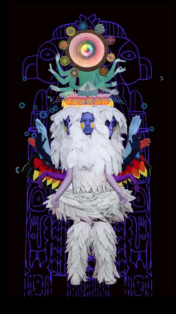 (video still; 2013), Saya Woolfalk