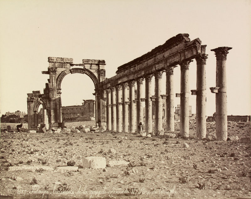Palmyra (c. 1867–76), Felix Bonfils; the Myron Bement Smith Collection, Freer and Sackler Galleries Archives, Smithsonian