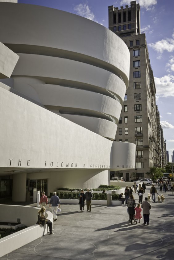 Solomon R. Guggenheim Museum, New York, 1959, designed by Frank Lloyd Wright (1867–1959)