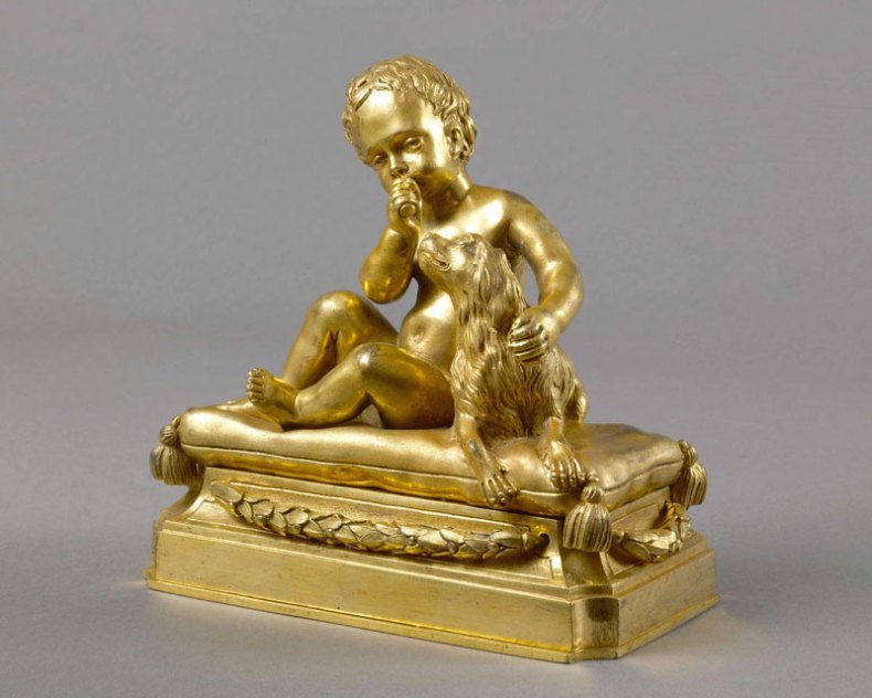 One of a pair of paperweights, (c. 1765), French, Louis XVI