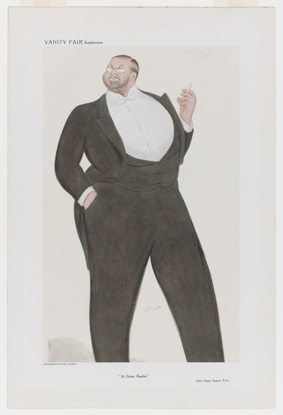 Vanity Fair Supplement, "A Great Realist" (undated), Max Beerbohm . Museum of Fine Arts, Boston