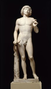 (c. 1490–95), Tullio Lombardo (c. 1455–1532) Marble, ht 193cm Metropolitan Museum of Art, New York
