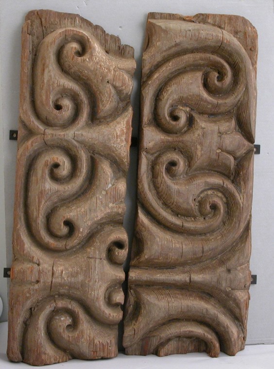 Panel with beveled carving and remnants of later polychromy Egypt, Islamic period ( last quarter of the 10th century). The Metropolitan Museum of Art, New York