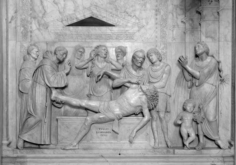 (1500–04), Tullio Lombardo. Marble Cappella del Santo, S. Antonio, Padua.