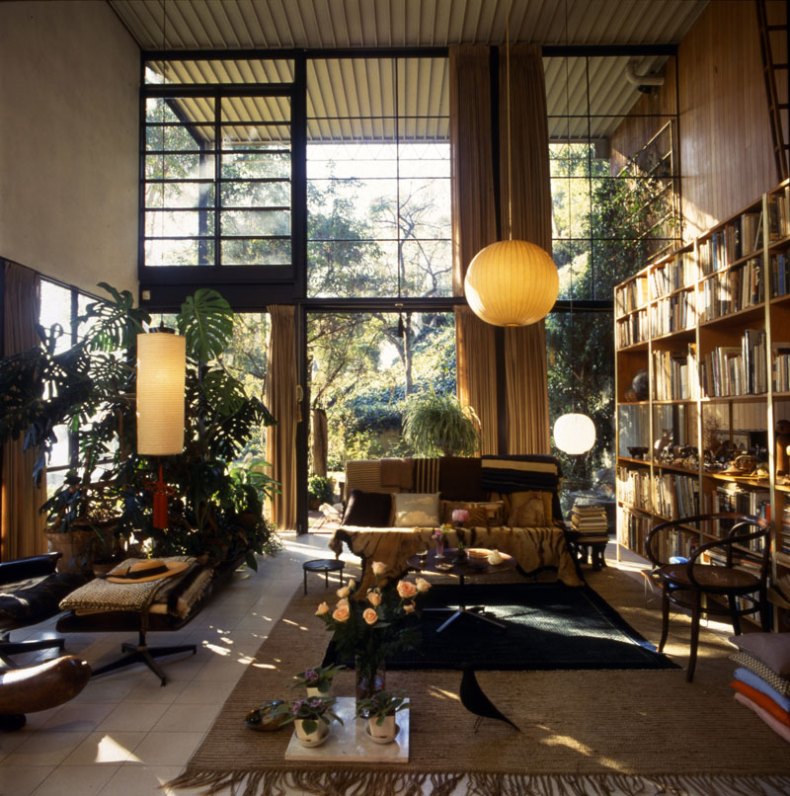 Eames House Living Room.