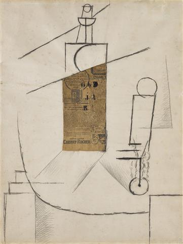 (1912), Pablo Picasso.