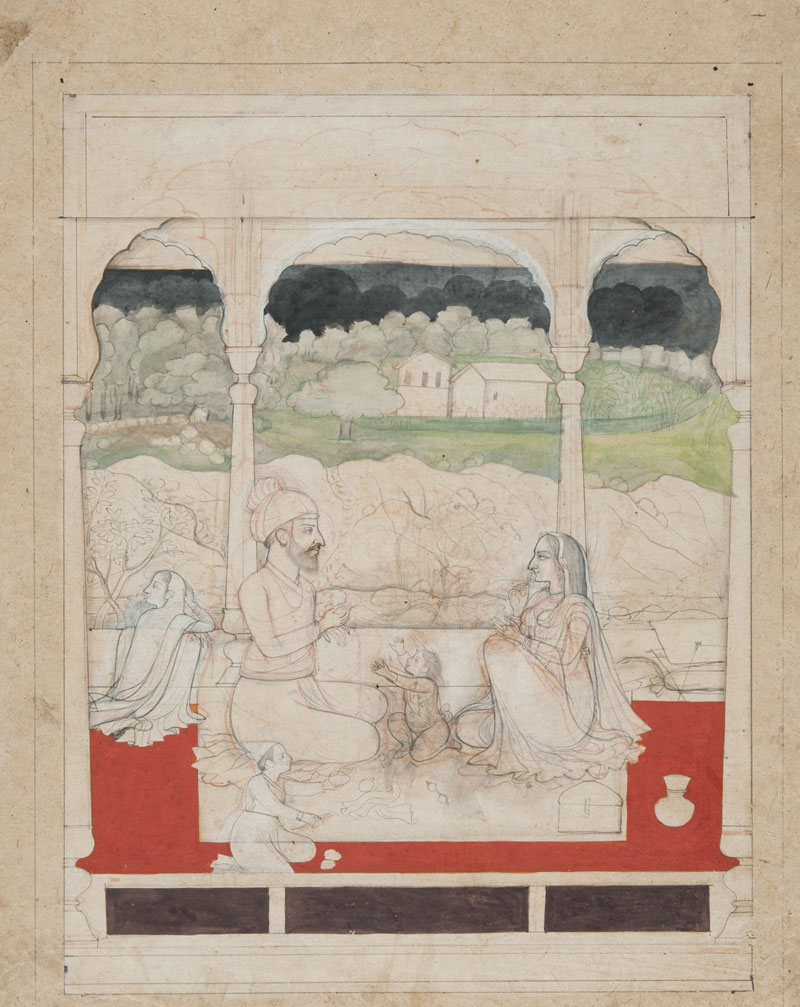 (c. 1790), India (Guler, Punjab Hills, Himachal Pradesh)
