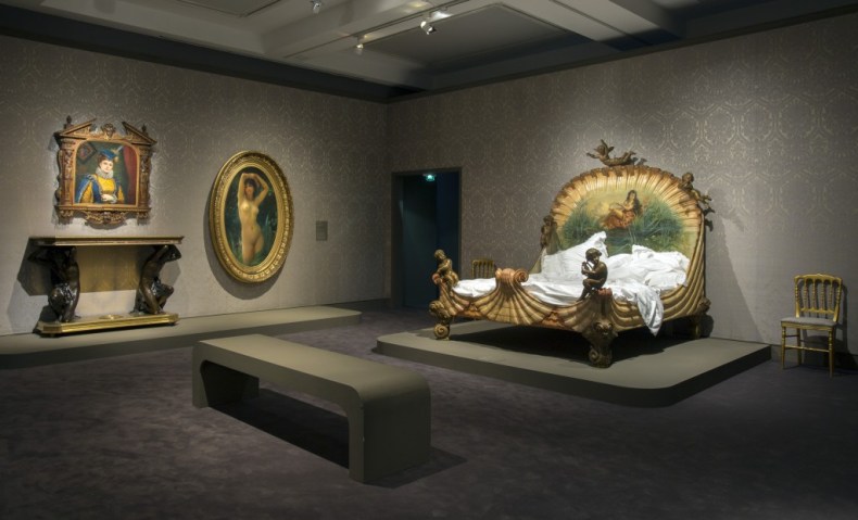 Installation view of 'Splendour and Misery' at the Musée d'Orsay