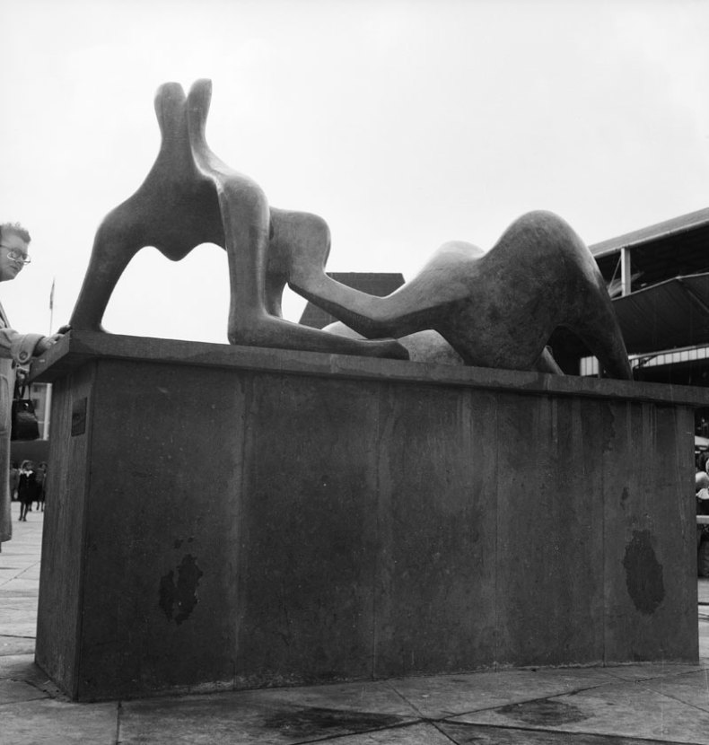 (1969), Henry Moore. The bronze sculpture, measuring three metres long and two metres high, was stolen from the Henry Moore Foundation’s 72-acre estate in Hertfordshire, in December 2005