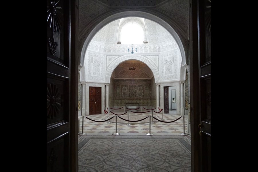 The chorus of the harem (former ‘Virgil’s Hall’) at the Bardo National Museum, Tunis