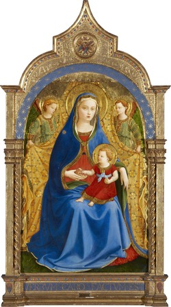 The Virgin of the Pomegranate (c. 1426), Fra Angelico. Museo del Prado, Madrid