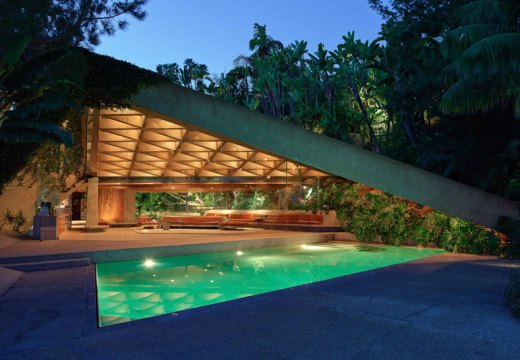 The James Goldstein House, designed by John Lautner.