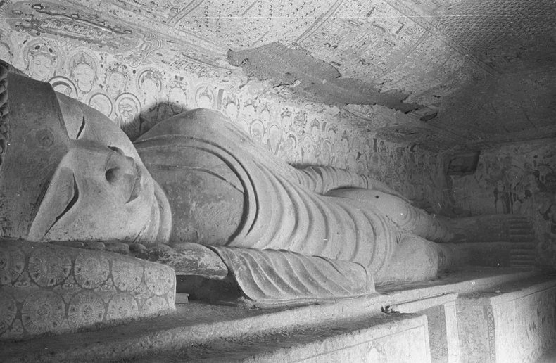 Parinirvana, Mogao Cave 158