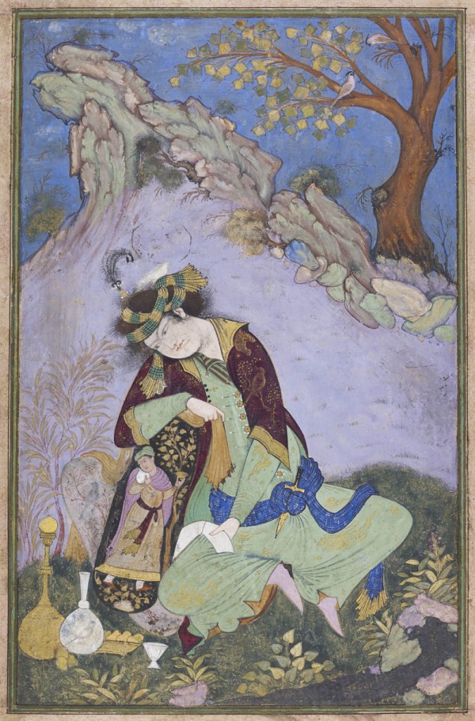 A Youth in Persian Costume