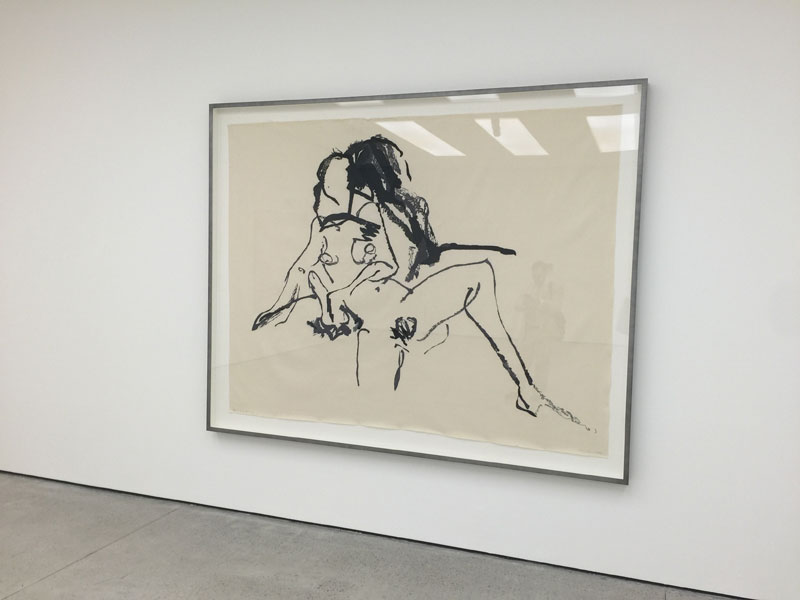 Tracey Emin's 'I Cried Because I Love You' at White Cube, Hong Kong.