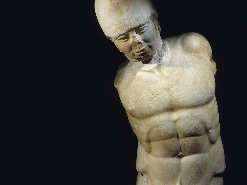 Marble statue of a warrior (c.470 BC), Unknown