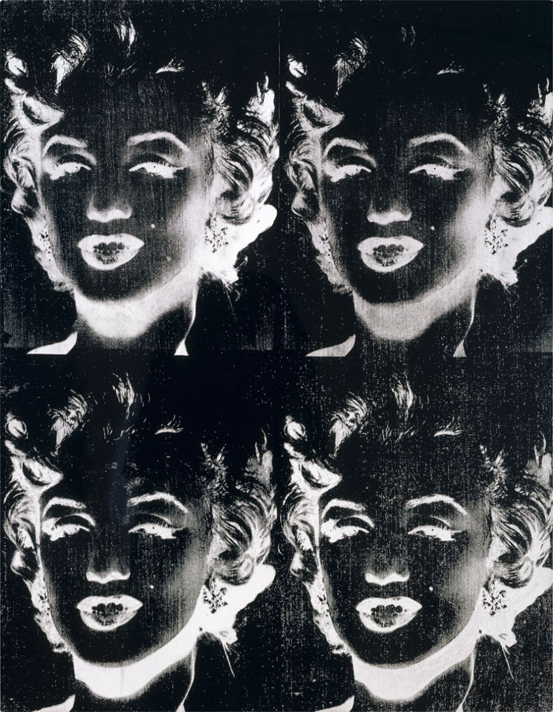 Four Marilyns (1979–86), Andy Warhol.