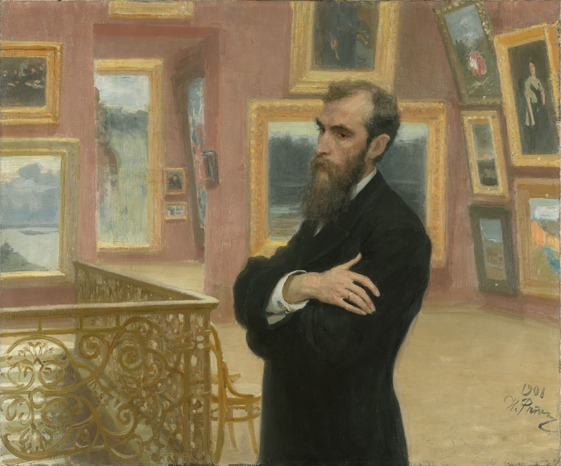 Pavel Tretyakov (1901), Ilia Repin. State Tretyakov Gallery, Moscow