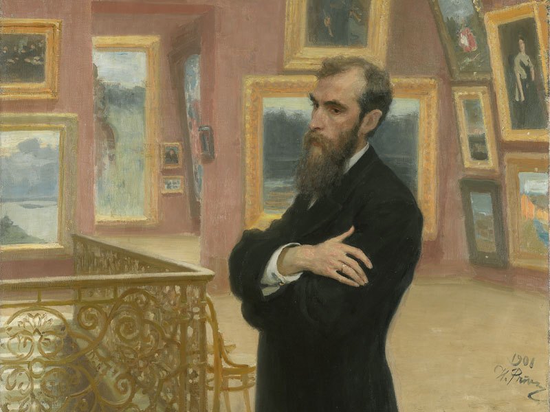 Pavel Tretyakov (1901), Ilia Repin. State Tretyakov Gallery, Moscow