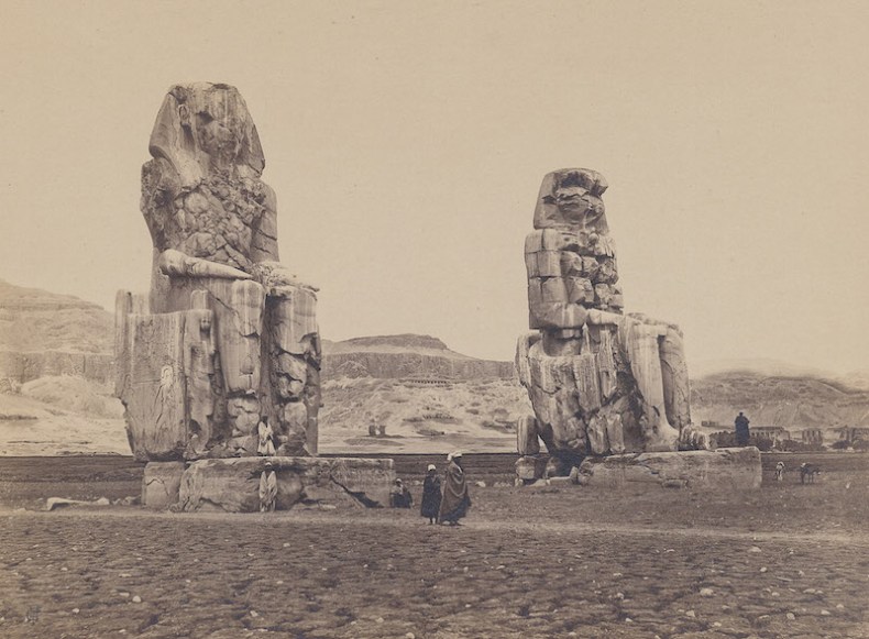 Colossi of Memnon, Gurna