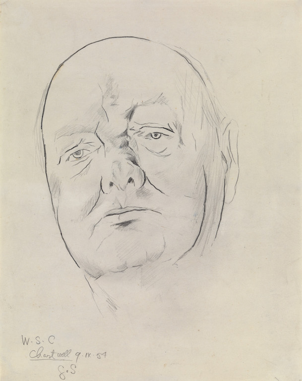 Study of Sir Winston Churchill