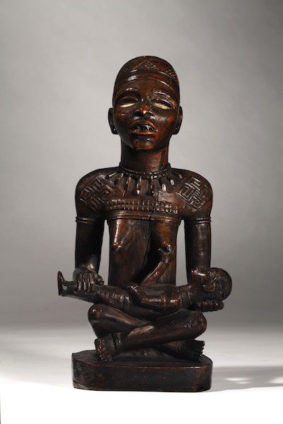 Kongo-Yombe maternity figure, the Master of Kasadi, Democratic Republic of Congo