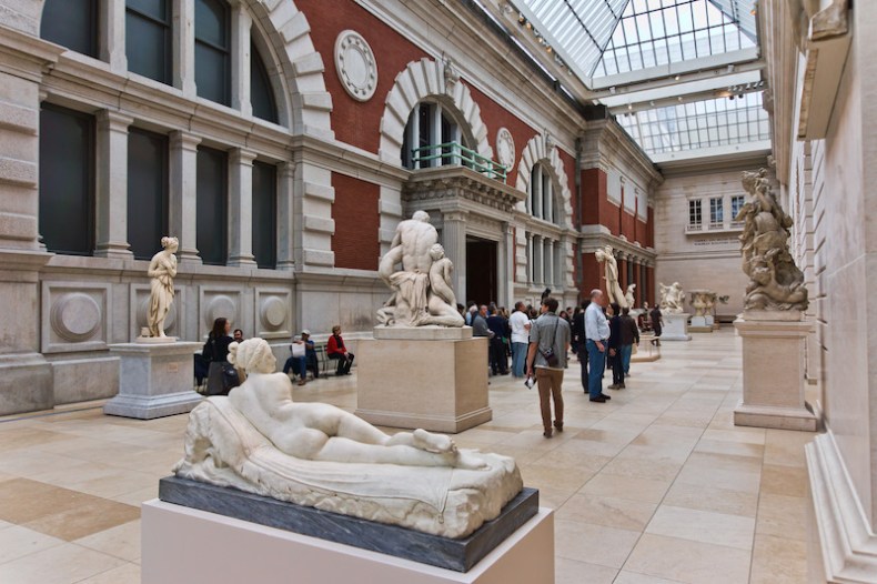 Carroll and Milton Petrie European Sculpture Court at the Metropolitan Museum of Art
