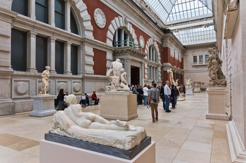 Carroll and Milton Petrie European Sculpture Court at the Metropolitan Museum of Art