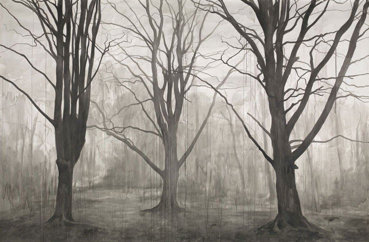 Hanging Around (Landscape without Figures) (2012), George Shaw.