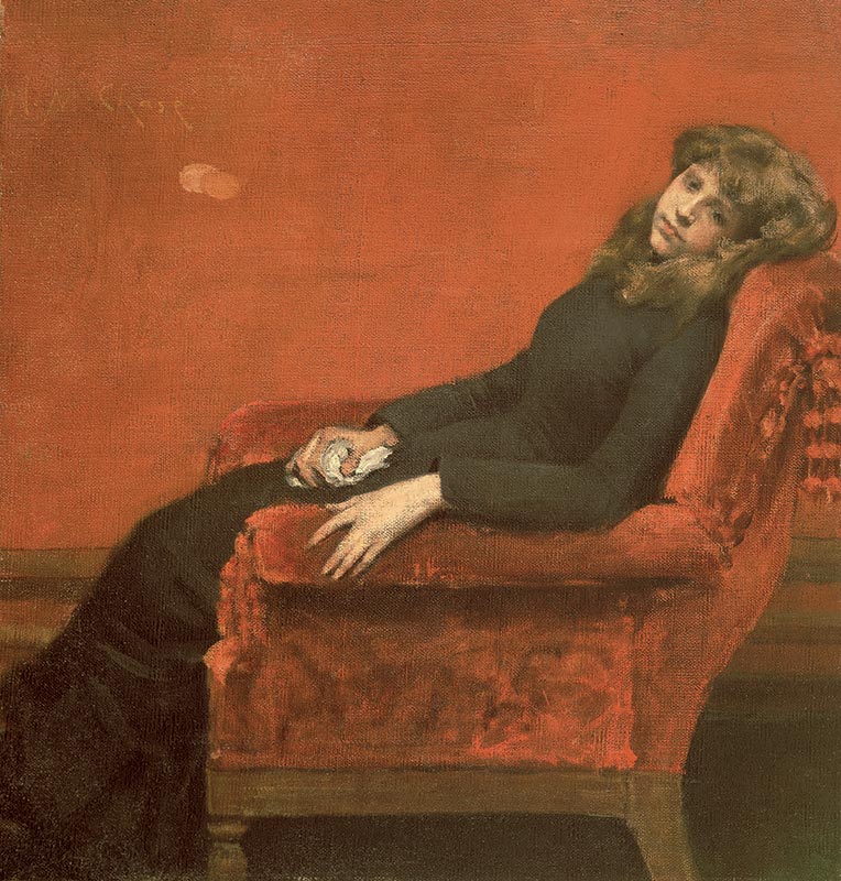 The Young Orphan (c. 1884), William Merritt Chase