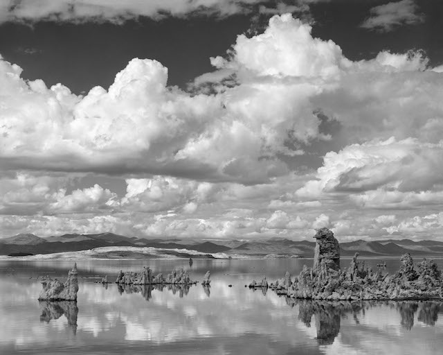 Clouds over Mono Lake