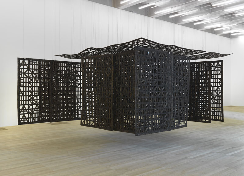Pavilion Suspended in a Room I (2005), Cristina Iglesias