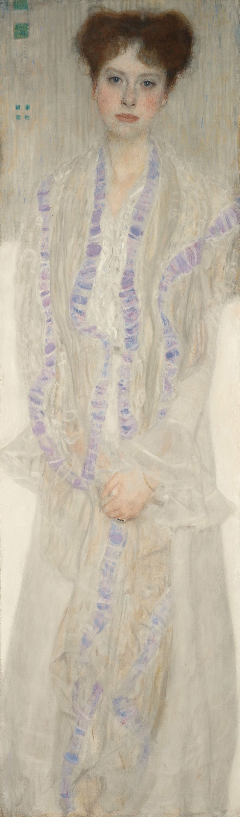 (1902), Gustav Klimt, Portrait of Gertha Loew.