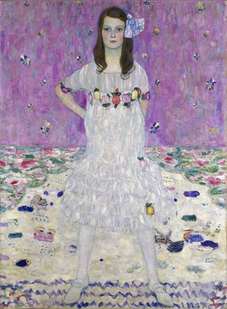 (1912), Gustav Klimt, Portrait of Mäda Primavesi