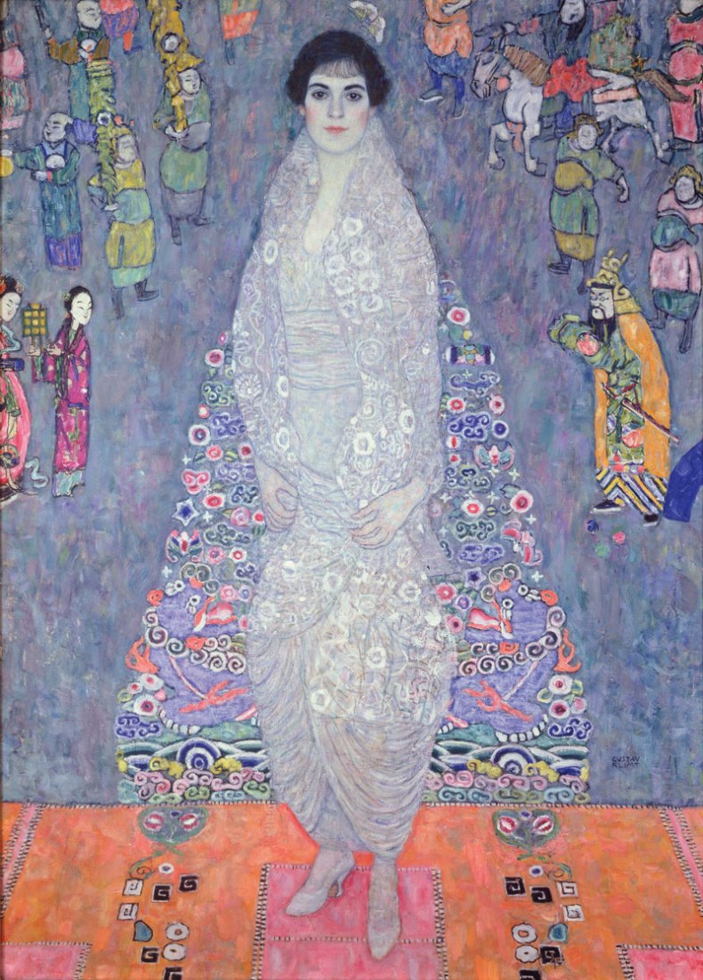 (1914-16), Gustav Klimt, Portrait of Elisabeth Lederer.