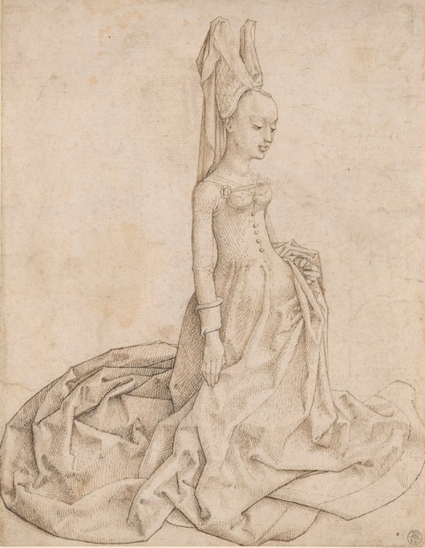 Kneeling Lady