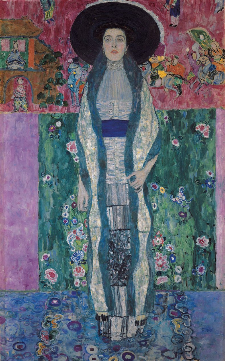 (1912), Gustav Klimt, Portrait of Adele Bloch-Bauer II.