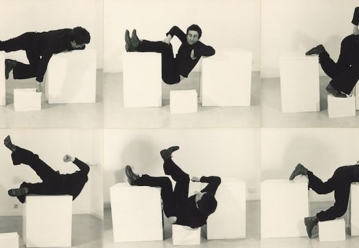 Pose Work for Plinths 3 (detail; 1971), Bruce McClean.