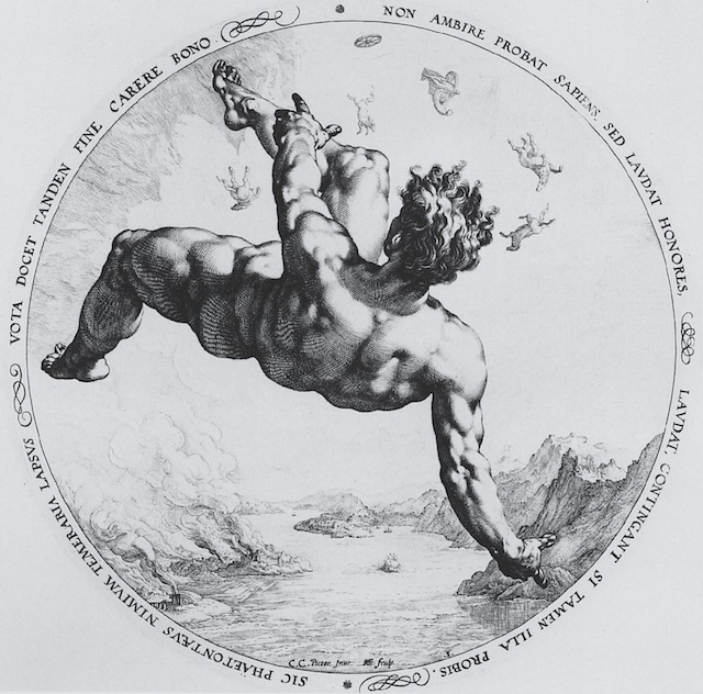 The four falling Disgracers Phaethon