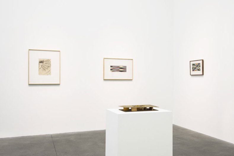Installation view of 'Lygia Clark: Work from the 1950s' at Alison Jacques Gallery, London.