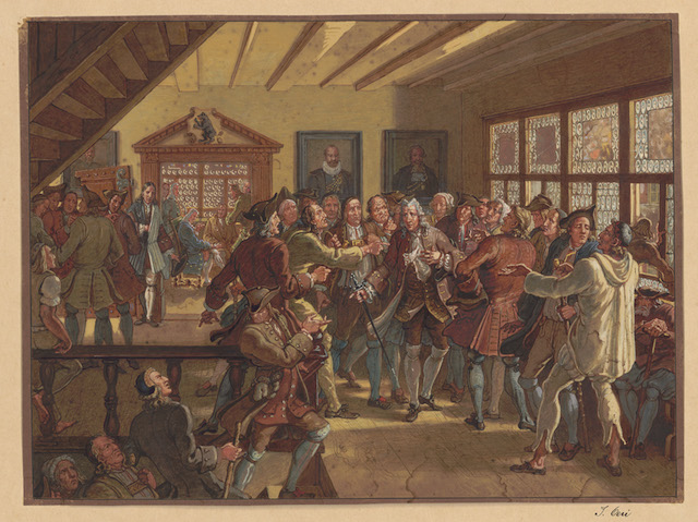 The Dispute between the Zellwegers and Wetters from Herisau